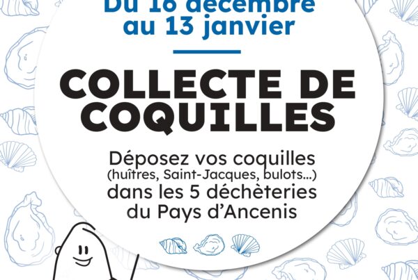 Pendant les fêtes, déposez vos coquilles en déchèteries !, Mairie de Mésanger