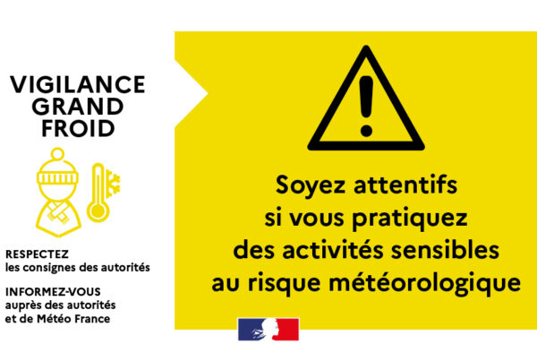 Activation du plan grand froid niveau jaune, Mairie de Mésanger